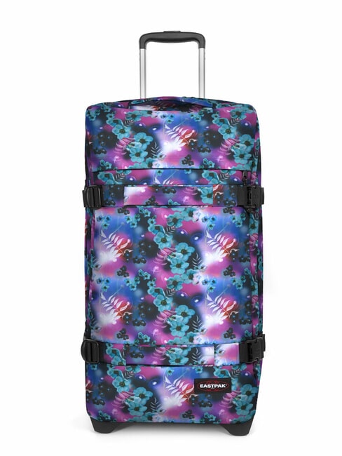 EASTPAK TRANSIT'R M Troller de mărime medie floare de vis întunecată - Trolere semirigide