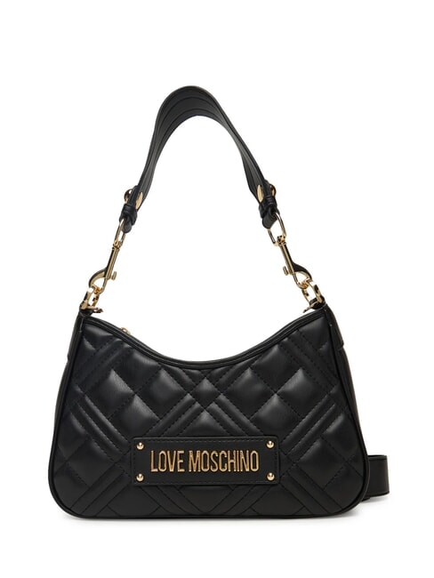 LOVE MOSCHINO QUILTED Geantă cu funcție dublă negru - Genți femei