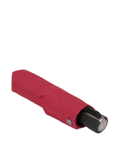 PIQUADRO UMBRELLA Umbrelă de deschidere/închidere automată, rezistentă la vânt RED - Umbrele