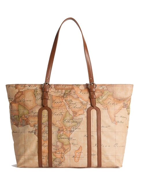 ALVIERO MARTINI PRIMA CLASSE HIGHLAND SOFT Geantă de cumpărături de umăr castan - Genți femei