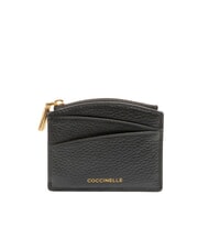 COCCINELLE ROUNDED PRINTED Portcard mic din piele cu fermoar - Portofele femei