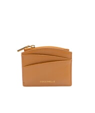 COCCINELLE ROUNDED PRINTED Portcard mic din piele cu fermoar - Portofele femei