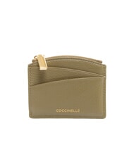 COCCINELLE ROUNDED PRINTED Portcard mic din piele cu fermoar - Portofele femei