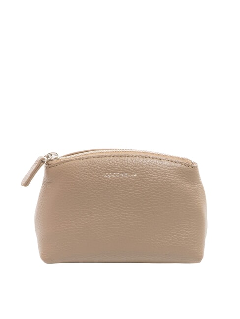 COCCINELLE AGATEA Trusă de frumusețe din piele taupe cald - Genți plic și truse