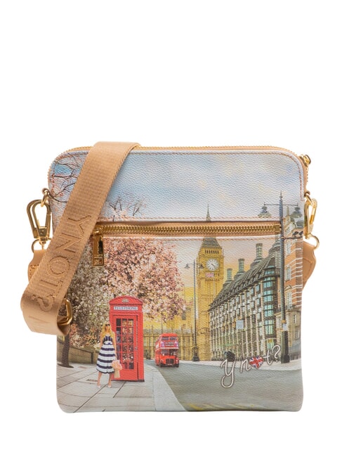 YNOT YESBAG Geantă de umăr plată Trandafir englezesc - Genți femei