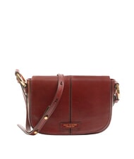 THE BRIDGE FAENTINA FAENTINA Mini st&acirc;lp din piele Chianti / Bordeaux / Aur - Genți femei - 1