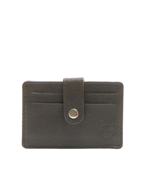 TIMBERLAND TB Suport card din piele maro închis - Portofele bărbați