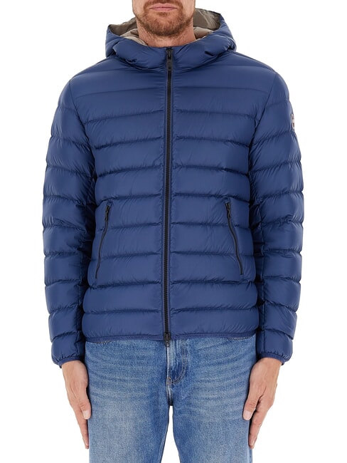 COLMAR E-CONCRETE Jachetă de puf cu glugă albastru închis-cafeacre - Jachete pentru bărbați