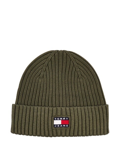 TOMMY HILFIGER TJM HERITAGE Pălărie de bumbac verde coton - Căciuli