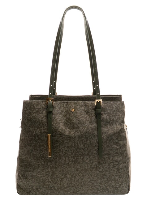 BORBONESE L'ECOLE NYLON  Geanta de umar, cu bareta de umar dafin - Genți femei