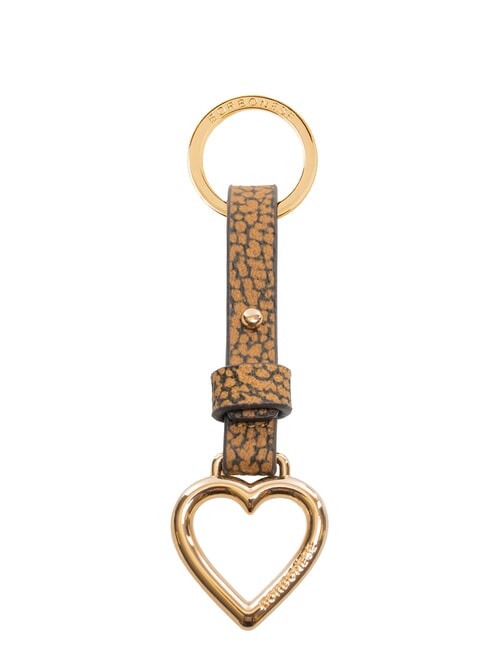 BORBONESE KEYRING Cuore Breloc op / natu - Portchei