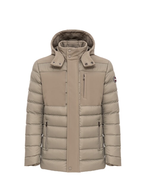 COLMAR NEWWARRIOR  Pilotă umplută cu puf crema de cafea - Jachete pentru bărbați