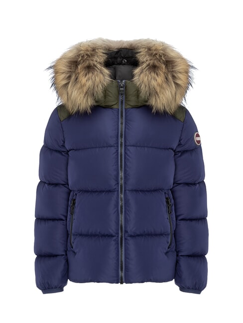 COLMAR E-CONCRETE Jachetă de puf cu glugă Skipper-Bush-Vulcan - Jachete pentru copii