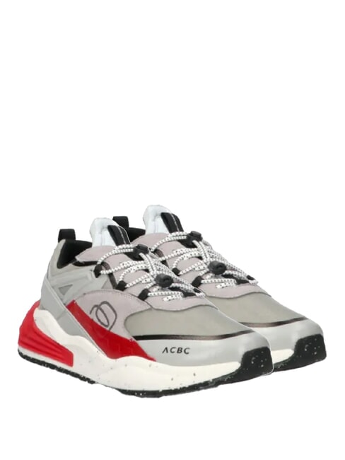 PIQUADRO CORNER 2.0 SPECIALE 2 Adidași din țesătură reciclată GRI - Pantofi bărbați