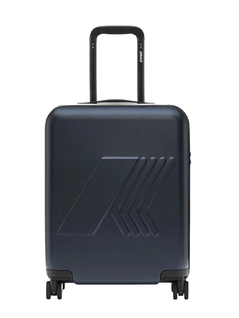 KWAY EUDOXIE LOGO Cărucior pentru bagaje de mână adâncimea albastră - Bagaje de mână