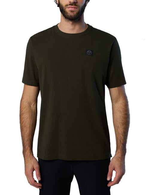 NORTH SAILS LOGO Tricou cu mânecă scurtă verde de pădure - tricou