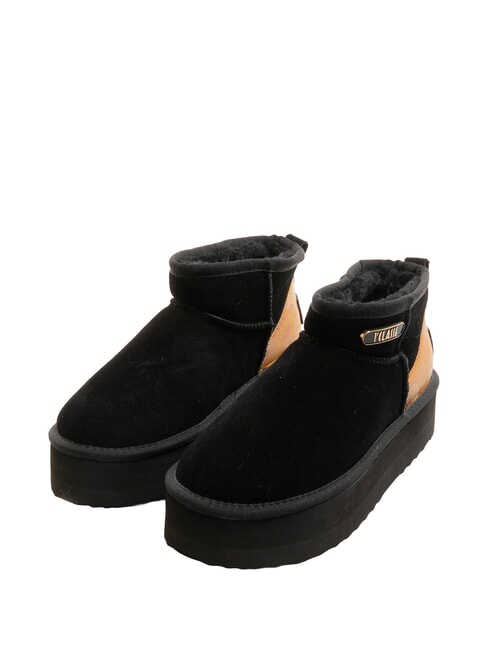 ALVIERO MARTINI PRIMA CLASSE GEO PADDED HALF Ghete negru - Pantofi femei