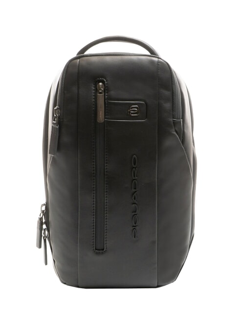 PIQUADRO URBAN Rucsac bărbătesc cu un singur umăr și suport pentru iPad® negru - Rucsacuri pentru laptop