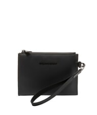 PIQUADRO CORNER SPECIALE GOMMATO Geantă tip clutch plată cu manșetă negru - Husă pentru tabletă și organizator - 1