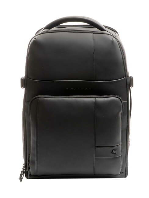 PIQUADRO WOLLEM GOMMATA Rucsac pentru laptop de 15,6" negru - Rucsacuri pentru laptop