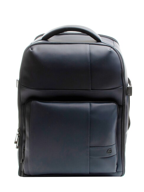 PIQUADRO WOLLEM GOMMATA Rucsac pentru laptop de 15,6" albastru - Rucsacuri pentru laptop