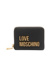 LOVE MOSCHINO BOLD LOVE Portofel compact cu fermoar - Portofele femei
