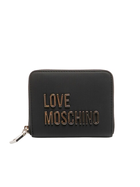 LOVE MOSCHINO BOLD LOVE Portofel compact cu fermoar po00bx - Portofele femei