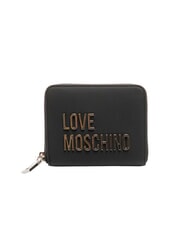 LOVE MOSCHINO BOLD LOVE Portofel compact cu fermoar - Portofele femei