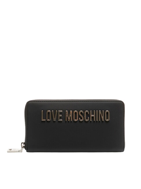 LOVE MOSCHINO BOLD LOVE Portofel mare cu fermoar po00bx - Portofele femei
