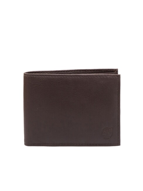 TIMBERLAND CLASSIC Portofel din piele pentru monede maro închis - Portofele bărbați