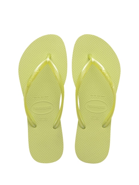 HAVAIANAS flip flops SLIM verde matcha - Pantofi femei