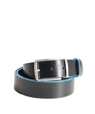 PIQUADRO BLUE SQUARE Cureaua din piele reversibila, poate fi scurtata - Curele