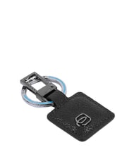 PIQUADRO BLACK SQUARE  Breloc cu breloc din piele - Portchei