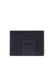PIQUADRO FINN Portcard plat din piele - Portofele bărbați