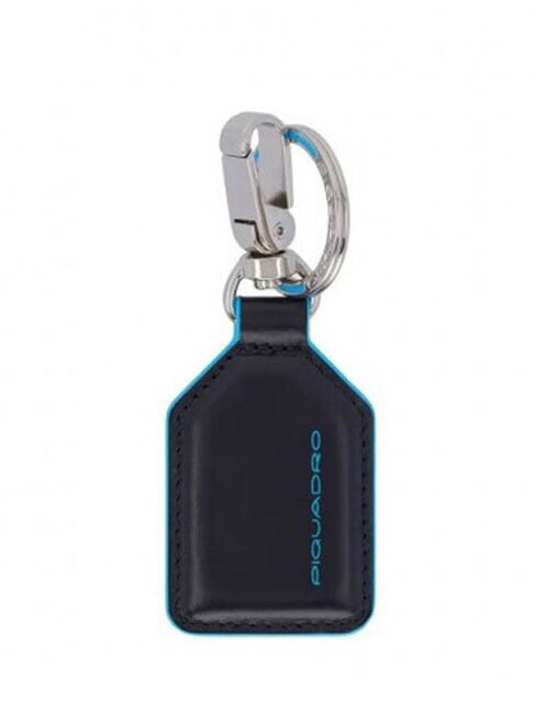PIQUADRO BLUE SQUARE Breloc cu carabină negru - Portchei