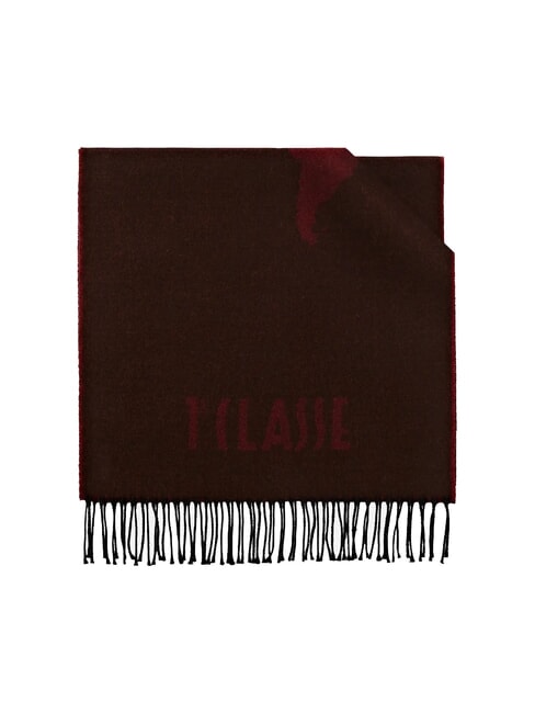 ALVIERO MARTINI PRIMA CLASSE GEO FILETTO Eșarfă cu franjuri întuneric - Eșarfe