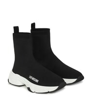 LOVE MOSCHINO STARDUST 60 Adidași din material textil - Pantofi femei