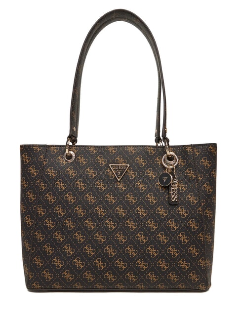 GUESS NOELLE 2 4G Geantă de cumpărături de umăr maro - Genți femei