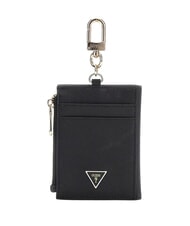 GUESS SAFFIANO Suport pentru carduri cu breloc - Portofele femei
