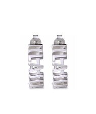 ALVIERO MARTINI PRIMA CLASSE 1CLASSE Cercei cu logo din argint - Cercei