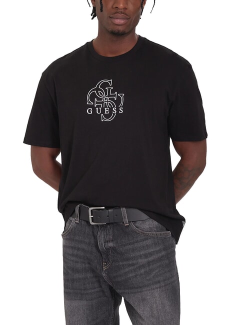 GUESS BASIC Tricou din bumbac jetbla - tricou