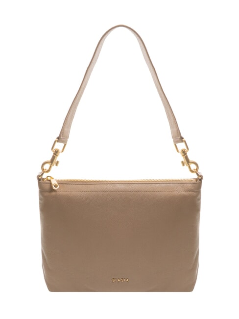 BIASIA WEAVE SMALL Geantă de umăr, cu curea de umăr taupe - Genți femei