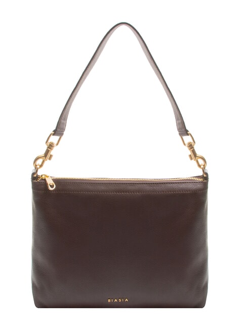 BIASIA WEAVE SMALL Geantă de umăr, cu curea de umăr prună uscată - Genți femei