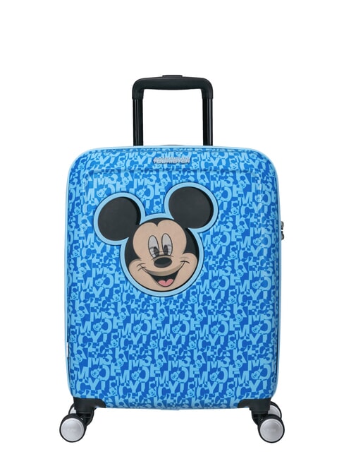 AMERICAN TOURISTER FUNLIGHT DISNEY Troler Bagaj de mana Mickey albastru lenticular - Bagaje de mână