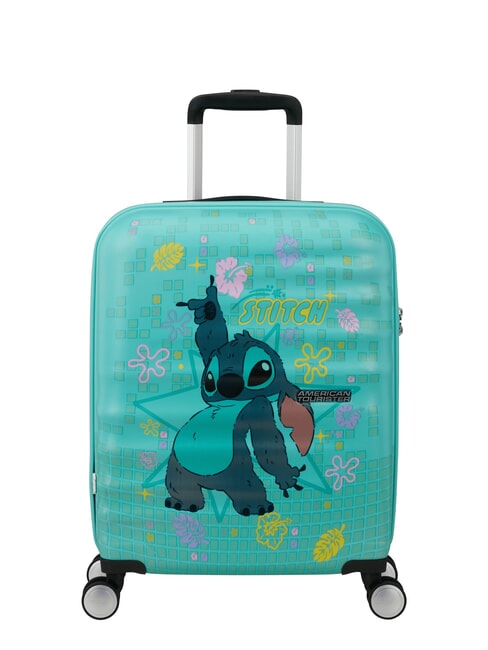 AMERICAN TOURISTER WAVEBREAKER DISNEY  Cărucior pentru bagaje de mână floare cu cusătură - Bagaje de mână