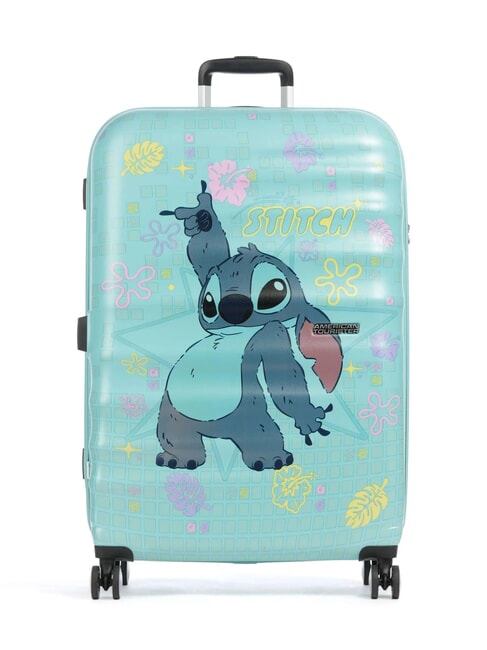 AMERICAN TOURISTER WAVEBREAKER DISNEY  Cărucior mare floare cu cusătură - Trolere rigide