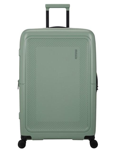 AMERICAN TOURISTER DASHPOP Cărucior mare, extensibil verde aisberg - Trolere rigide