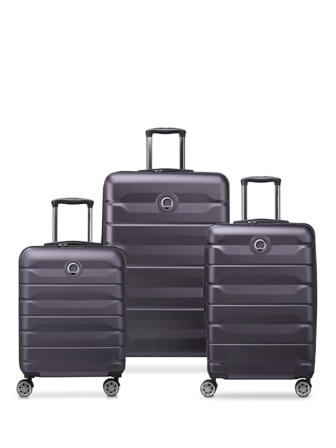 DELSEY AIR ARMOUR Set de 3 cărucioare: cabină+mediu, mare expansiune violet - Set trolere