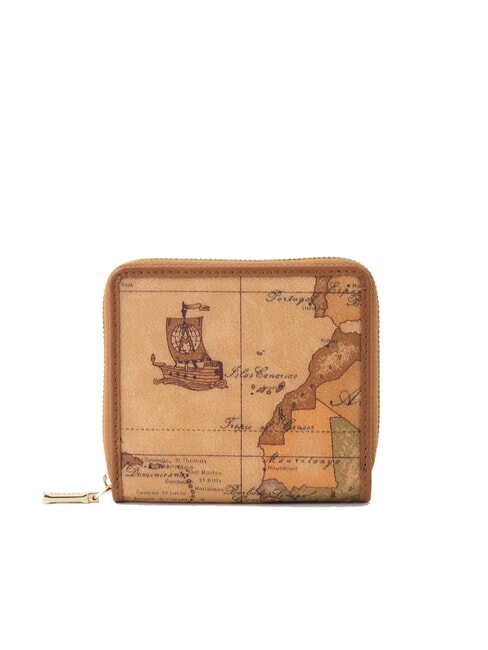 ALVIERO MARTINI PRIMA CLASSE GEO CLASSIC Portofel mic cu fermoar NATURAL - Portofele femei