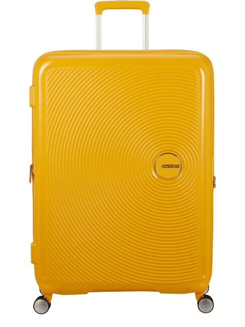 AMERICAN TOURISTER SOUNDBOX Cărucior extra mare, extensibil goldenyellow - Trolere rigide